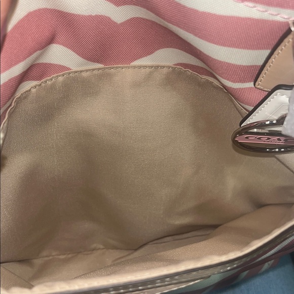Coach Pink and Cream Tote Bag 2013 - Picture 9 of 11